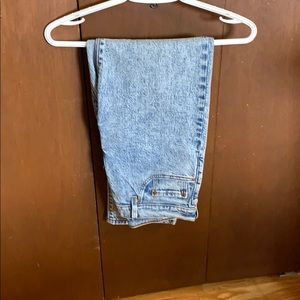 Levis 501 pant in acid wash
